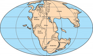 Pangaea, Earth Crust Displacement and Continental Drifts