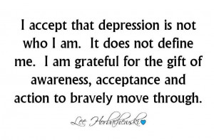 The first depression is good, but the second depression is unreal. And ...