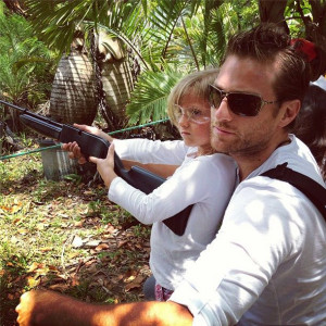 Juan Pablo Galavis and Camila Shoot Guns, Make Faces