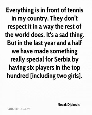 Novak Djokovic Quotes