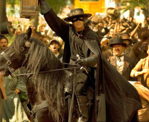Antonio Banderas as Zorro/Alejandro in Sony Pictures’ epic action ...