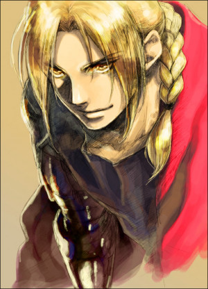 ... : Anime, Kumonosuke, Fullmetal Alchemist, Edward Elric, Looking Away