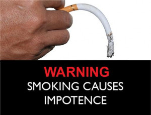 Smoking Leads to Impotence