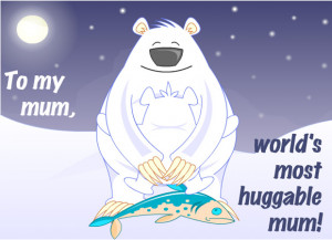 Mothers Day Polar Bear Hug