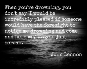 Drowning....John Lennon
