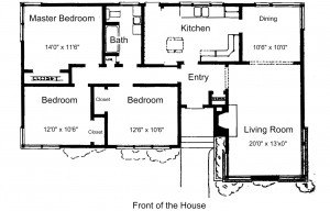 simple house floor plans one storyfree small house plans 3 bedroom 1