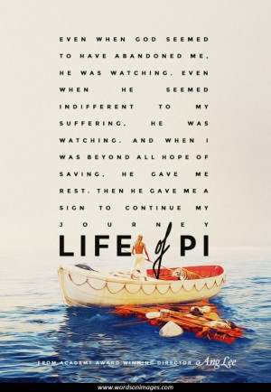 quotes from life of pi important religious quotes from life of pi