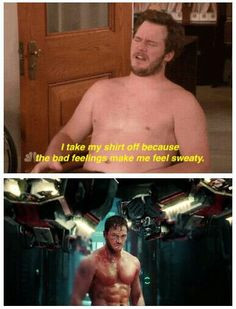 ... Tuesday for Chris Pratt in Guardians of the galaxy MY LORD! More