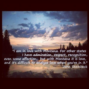 You can take the girl out of Montana...