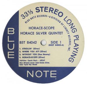 Horace Silver Horace Scope - Division Of Liberty USA LP RECORD ...