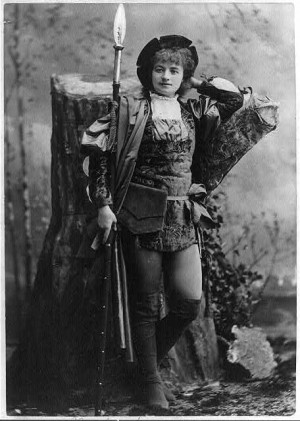 Rosalind, played by Helena Modjeska, 1893. Unknown photographer ...