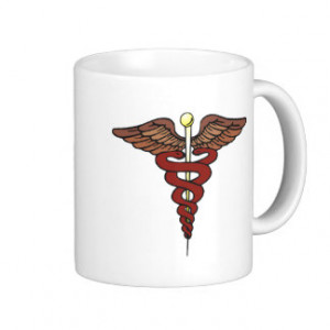 Doctor Nurse Medical Symbol Emblem Coffee Mugs