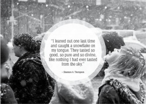 Quotes About Winter Snow