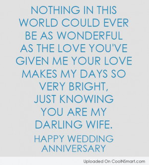 Year Wedding Anniversary Quotes For Her ~ Anniversary Quotes For ...