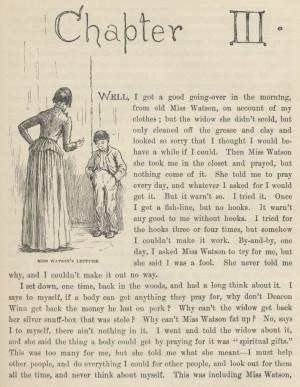 Miss Watson's Lecture