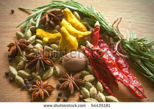 stock photo spices used in cooking food 54435181 List Of Spices Used ...