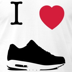love sneakers print