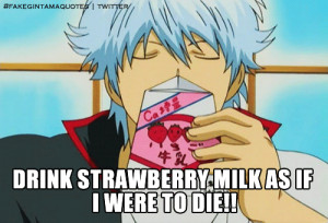 Fake Gintama quotes - gintama Fan Art