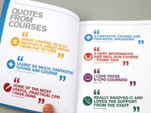 Dribbble - RVC CPD 2013 Quotes page by Jonathan Quintin