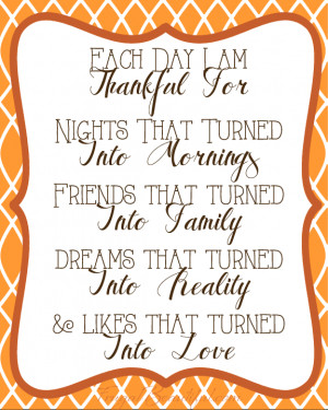 ... - Free Gratitude and Holiday Printables From FrugalBeautiful.com