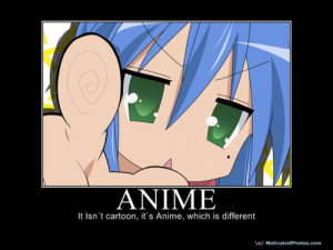 anime motivational poster funny lucky star