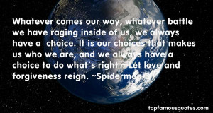 Favorite Spiderman 3 Quotes