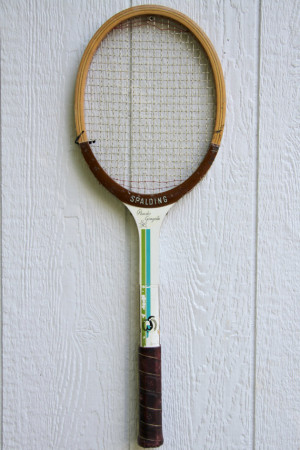 Vintage Spalding Pancho Gonzales Tennis Racket/Racquet