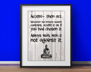 Mindfulness print, Eckhart Tolle Quote, Spiritual quotes, Printable ...