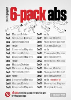 30 Day Workout Plan For Men