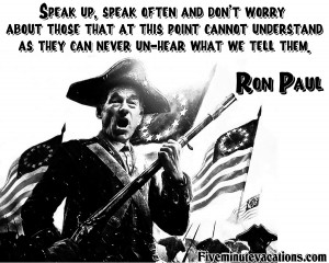 Happy 78th birthday to Ron Paul, and thanks for the gift. I sure did ...