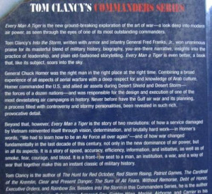... Tiger - Tom Clancy with General Chuck Horner - Large Format Paperback