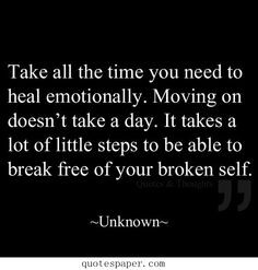 Time Heals A Broken Heart Quotes ~ Time Heals Quotes on Pinterest
