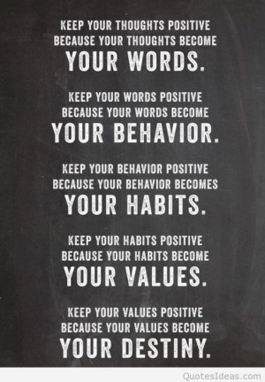 ... -positive-because-your-thoughts-become-your-words-forgiveness-quote