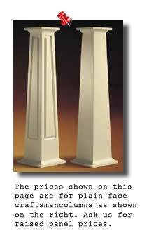 Square Tapered Columns Craftsman
