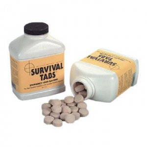Survival tabs are ultra high calorie food tablets that provide all ...
