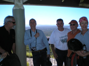 ... Trevor, Chris, Wendy (Michael's Wendy) & Michael (Photo taken by Paul