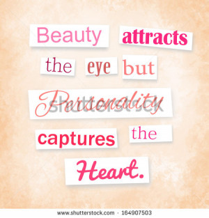 Grunge quote in anonymous letter style 