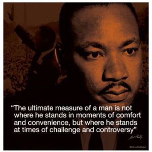 Buy Martin Luther King - Jr. - Measure of a Man Fine Art Print: Poster