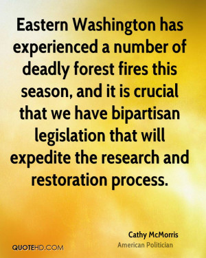 ... legislation that will expedite the research and restoration process