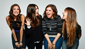 But in Girls , the abortion talk is the comic relief.