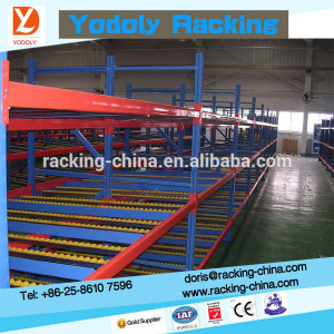 Automated production line warehouse carton flow rack jpg