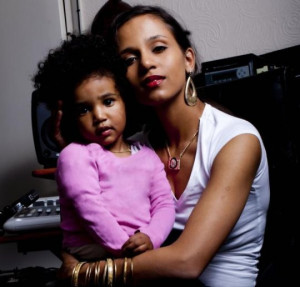 Swizz Beats makes some cute kids to be such an ugly son of a bytch!