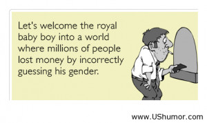 Funny royal baby sayings US Humor - Funny pictures, Quotes, Pics, P...