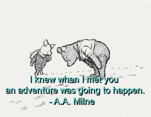 Aa milne, quotes, sayings, friends, touching quote