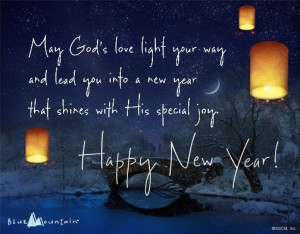 Happy New Year Blessing