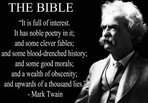 mark twain quotes bible