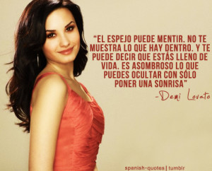 demi lovato #spanish quotes #citas #español #q