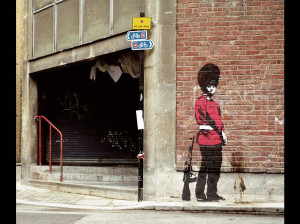 ... place,” ~ quote by Banksy (Wall and Piece). Photo #28 by Banksy