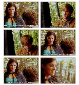 Aw :) Robin and Marian from the BBC Robin Hood.