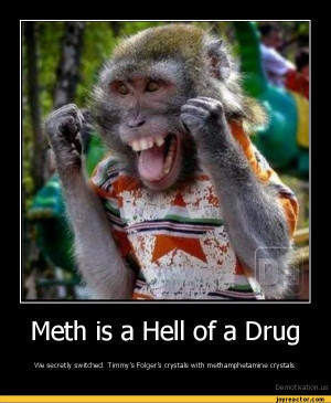 Meth is a Hell of a DrugWe secretly switched Timmy's Folger's crystals ...